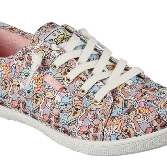 Skechers BOBS Cartoon Print Sneakers - Multicolor - Picture 4 of 5